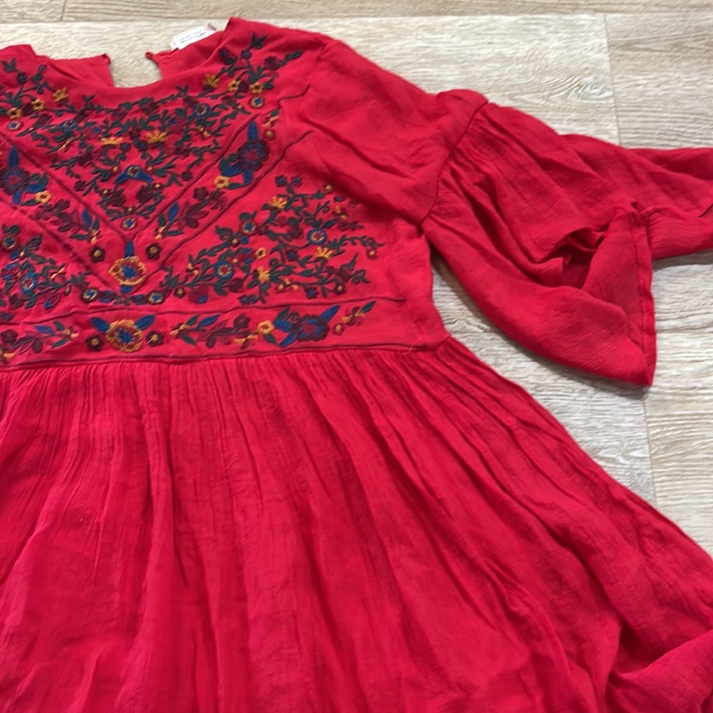 Beautiful red Altar’d State dress - Picture 2 of 4